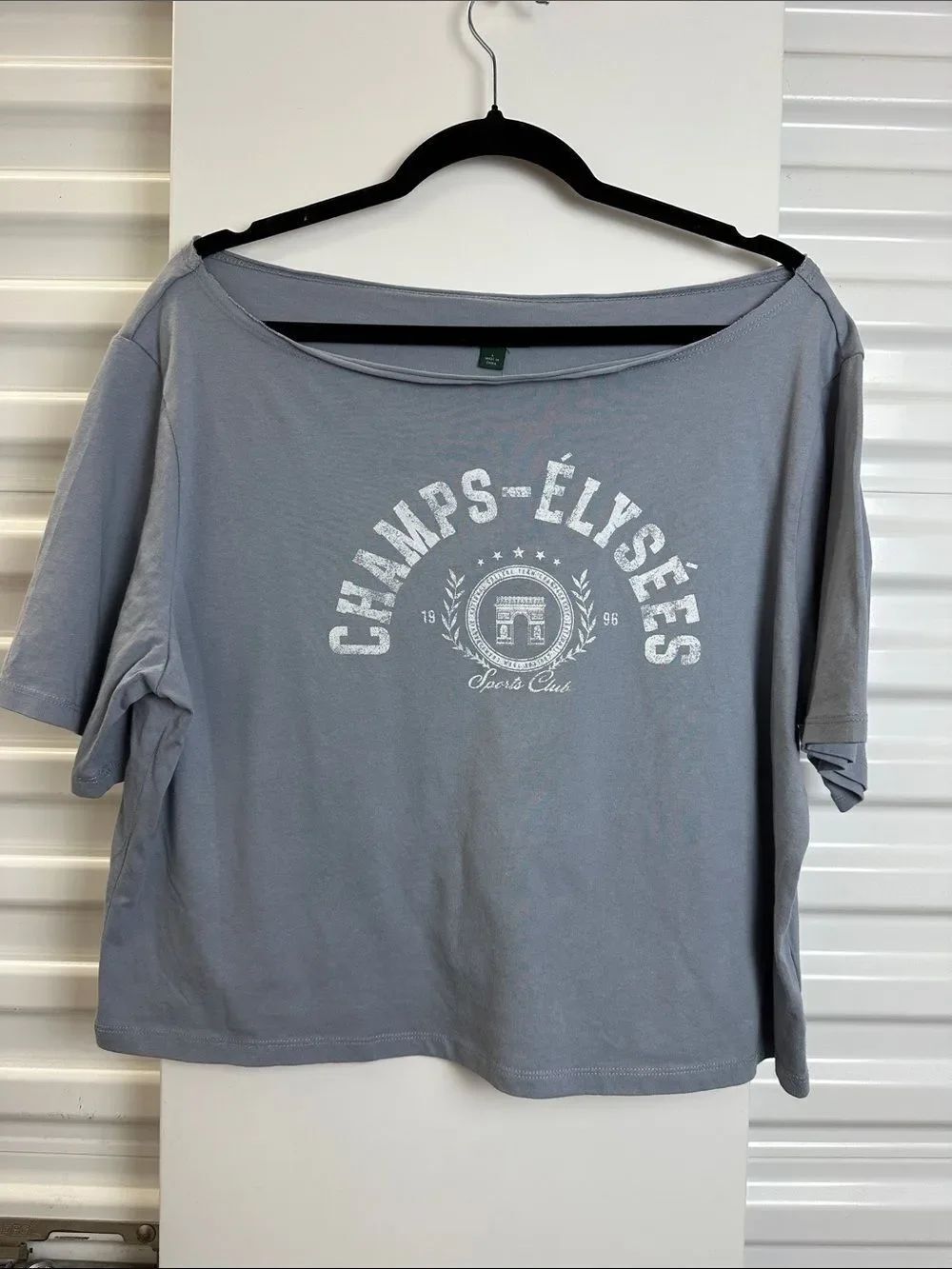 wild fable Light Gray Graphic Short Sleeve Tee